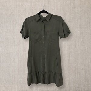 PAIGE Forest Green Modal Blouse